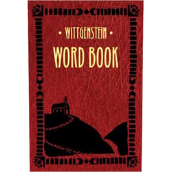 Ludwig Wittgenstein,Bettina Funcke,Désirée Weber,Paul Chan Word Book