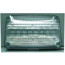 Whelen 600 series Super-LED, Red LED with clear lens