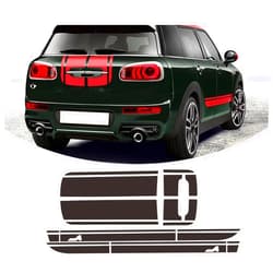 LMLZNP Car Hood Bonnet Engine Cover Trunk Rear Side Stripes Sticker Body Kit Decal,for Mini JCW Clubman F54 ALL4 Cooper S Accessories