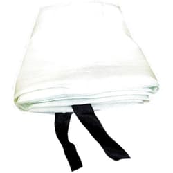 LJIANW-Tarp Tarp LJIANW Welding Blanket Fiberglass Welding Fireproof Retardant Blanket 1mm Thickness 1300°C Maximum Thermal Protection for Kitchen The Mall (Color : White, Size : 1x1m)