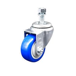 Service Caster Polyurethane Swivel Threaded Stem Caster w/3.5
