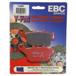 EBC Brakes FA140V Semi Sintered Disc Brake Pad, Black, One-Size