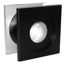 DuraVent M&G DuraVent Duravent Dura-Vent 4PVP-WT 4 PelletVent Pro Wall Thimble, Black