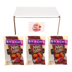 SECRET CANDY SHOP Nips Coffee Candy 3.25oz Bags (Pack of 3)