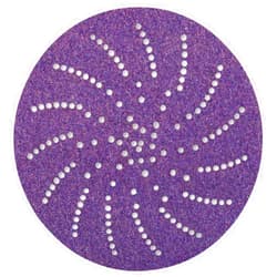 3M Hookit Clean Sanding Paper Disc 732U - 80+ Grit Vacuum Sanding Disc - C-Weight Backing, Hook and Loop Attachment - 6