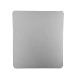 Cyrank Aluminum Mouse Pad, Hard Gaming Mouse Pads with Double Sided Metal Mouse Mat for Desk,Laptop, Computer, Office and Gaming(Silver)