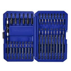 IRWIN Impact Screwdriving Bits, For Impact Driver and Rotary Driver, 34 Piece (IWAF1334)