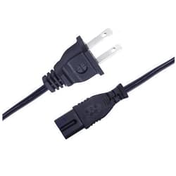 Saireed 8ft Power Cord Replacement for Brother SE600 PE800 PE770 HC1850 SE625 SE400 CS7000i Sewing Machine, Sony PS1 PS2,Vizio TV D40f-G9 D24f-G1 D32F-G M558-G1 M658-G1 TV AC Power Cord