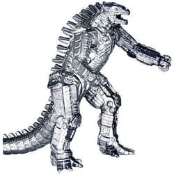 TwCare MechaGodzilla Mecha Godzilla vs. Kong Toy Action Figure, 2021 Movie Series Movable Joints King of The Monsters Birthday Kid Gift, Travel Bag