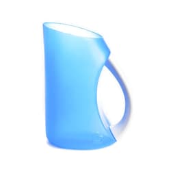Munchkin® Rinse™ Shampoo Bath Rinser Cup, Ultra Soft and Flexible Rim, Babies, Toddlers and Kids, Blue