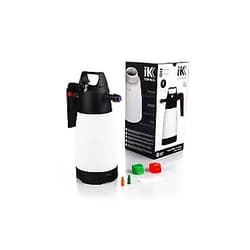 Goizper Group iK Sprayers - Foam Pro 2+ (Plus) Sprayer - Pump Spray Foamer with Schrader Valve - Professional Car Wash & Detailing, Dry/Wet Foam, Pressure Release Safety Valve, PVC Hoses (1.25 Liters)