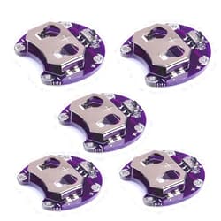 HiLetgo 5PCS Lilypad Coin Cell Battery Holder CR2032 Battery Holder Case Module