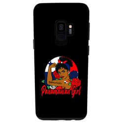 Panamamanian Girl Latina Galaxy S9 Panamanian Girl Panama Mujer Panamameña flag Case