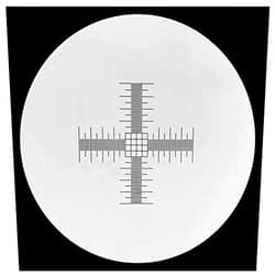 YouyiC 0.01mm Microscope Stage Micrometer Cross Dot Microscope Calibration Ruler Slides