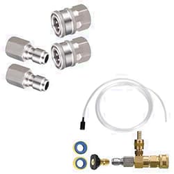 M MINGLE Adjustable Chemical Injector Kit and Pressure Washer Adapter