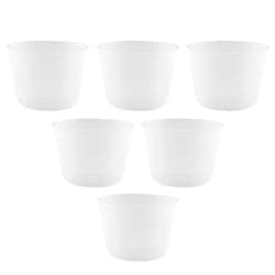 JCBIZ 5pcs Plastic Transparent Rice Measuring Cup 80ml Rice Cooker Measuring Cup for Dry and Liquid Ingredients