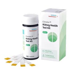 SIEMENS Clinistix Kidney Health Test Kit, Urine Test Strips - Easy-to-Use At-Home Dipstick Testing for Albumin and Creatinine, Fast 1-Minute Results, 5 Tests, 1 Count
