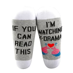 G2TUP k Drama Socks Korean Drama Lover Gifts Korean Finger Love Symbol Socks Korean Drama Gifts k-Drama Mama Socks