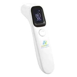 Amplim Non-Contact Forehead Thermometer for Kids and Adults - Touchless Digital Fever Thermometer with Temporal Head Function - No-Touch Baby Thermometer for Accurate Temperature Reading