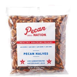 PECAN NATION Pecans Halves 16OZ Pillow Bag PNHV16.30