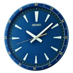 Seiko QXA802LLH Heritage Design Non Ticking Wall Clock, Black, 13.7 Inch