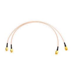 Bingfu SMA Male to SMA Male RG316 Coaxial Jumper Cable 30cm 12 inch (2-Pack) for LNA Low Noise RTL SDR Dongle ADS-B Receiver VNA Vector Network Analyzer Antenna SWR Meter Spectrum Analyzer