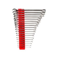 TEKTON Combination Wrench Set with Modular Wrench Organizer, 19-Piece (6-24 mm) | WCB95202