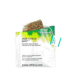 YISHIDA Starbucks Teavana Tea Sachets (Jade Citrus Mint, Pack of 6 Sachets)