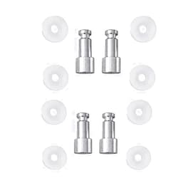 Calsgkspray 4Pcs Replacement Float Valve for Crock-Pot,Pressure Cooker Model SCCPPC600-V1 and SCCPPC800-V1-2 Pack,Instapot accessory,Instant Pot Replacement Parts Pressure Cooker Accessories