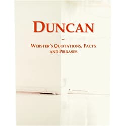 By Icon Group International (Author) Duncan: Webster's Quotations, Facts and Phrases