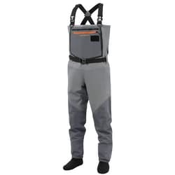 BASSDASH Flex Men’s Nylon Breathable Chest Waders Waterproof Fly Fishing Stocking Foot for Hunting Lightweight