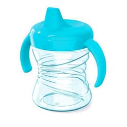 NUK First Essentials by NUK Acrylic Fun Grips Soft Spout Trainer Cup, 7 oz.