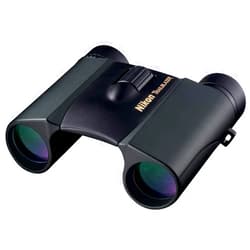Nikon Trailblazer 8x25 ATB Black Binoculars 8218 | Waterproof, Fogproof, Dual-hinge design, Compact Binocular, Black Rubber Armoring, Mutlilayer-coated lenses | Official Nikon USA Model