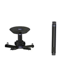 QualGear Pro-AV QG-KIT-CA-3IN-B Single Joist Ceiling Adapter, 3