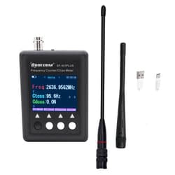 Surecom Mcbazel Surecom SF401 Plus 27Mhz-3000Mhz Radio Portable Frequency Counter Meter with CTCCSS DCS Decoder