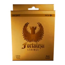 FORTALEZA STRINGS Cuerdas Bajo Quinto - Fortaleza Strings - Stainless Steel (BALL END)