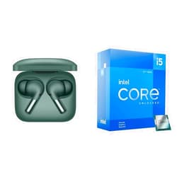 OnePlus Buds Pro 2 - Arbor Green - Audiophile-Grade Sound Quality Co-Created with Dynaudio & Intel Core i5-12600KF Desktop Processor 10 (6P+4E) Cores up to 4.9 GHz Unlocked LGA1700