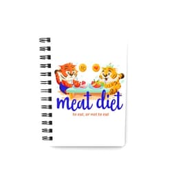 ConnectingHope Lined Hardcover Notebook - Diet Plan Journal - 5