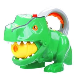 Kid Galaxy: Flashlight & Projector - Dino - 3 Projector Discs W/ 24 Color Images, 2-in-1 Light & Image Toy, Dinosaur Scenes, Kids Ages 18+mo