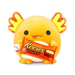 Snackles ZURU Snackles (Reese's Pieces Axolotl Super Sized 14 inch Plush by ZURU, Ultra Soft Plush, Collectible Plush with Real Licensed Brands, Stuffed Animal