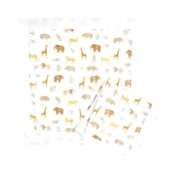 aden + anais Essentials Issie Security Blankets, Super Soft 100% Cotton Muslin, 2 Pack, Tanzania