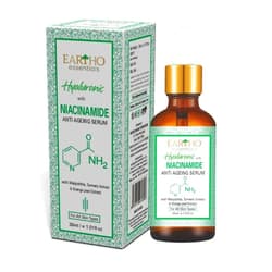 Eartho Essentials Ayurvedic Hyaluronic with Niacinamide Anti Ageing Serum 30 ML