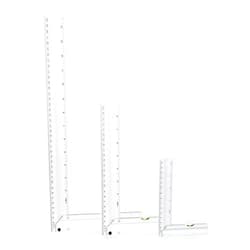 POWERTEC L Square 3pc, Try Square, 90 Degree Measuring Tools w/Bubble Levels, Machinist Square for Router Fence, Table Saw Blade, Woodworking, Carpentry Work, Frame Work (80005)