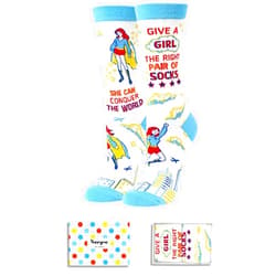 HAPPYPOP Funny Gifts Ideas Socks for Women - Funny Socks Feminist Inspirational Gifts, Book Gifts