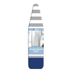 Whitmor Reversible Ironing Board Cover and Pad 54.0x15.0, Gray Blue