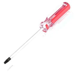 Bonsicoky T20 Torx Security Screwdriver with Magnetic Tip Plastic Grip, Torx Screwdriver for Computer Repairing, Home Appliances(Red, 178mm/ 7
