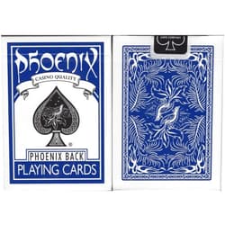 Card-Shark mcyiqihai Phoenix Playing Cards USPCC - Blue & Red (Blue)