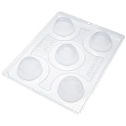 BWB Sphere 50mm - 3 Piece Chocolate Mold - BWB