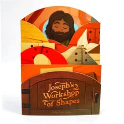 The Little Rose Shop Joseph’s Workshop of Shapes: Catholic Board Book for Toddlers | Learn Shapes in St. Joseph’s Workshop with Jesus | Faith-Based Christian Baby Book