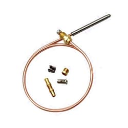 KBZ Thermocoupler for Robertshaw Thermostat Control Pilot Burner Assembly Replacement 1980-024 Snap Fit Universal Thermocouple (24